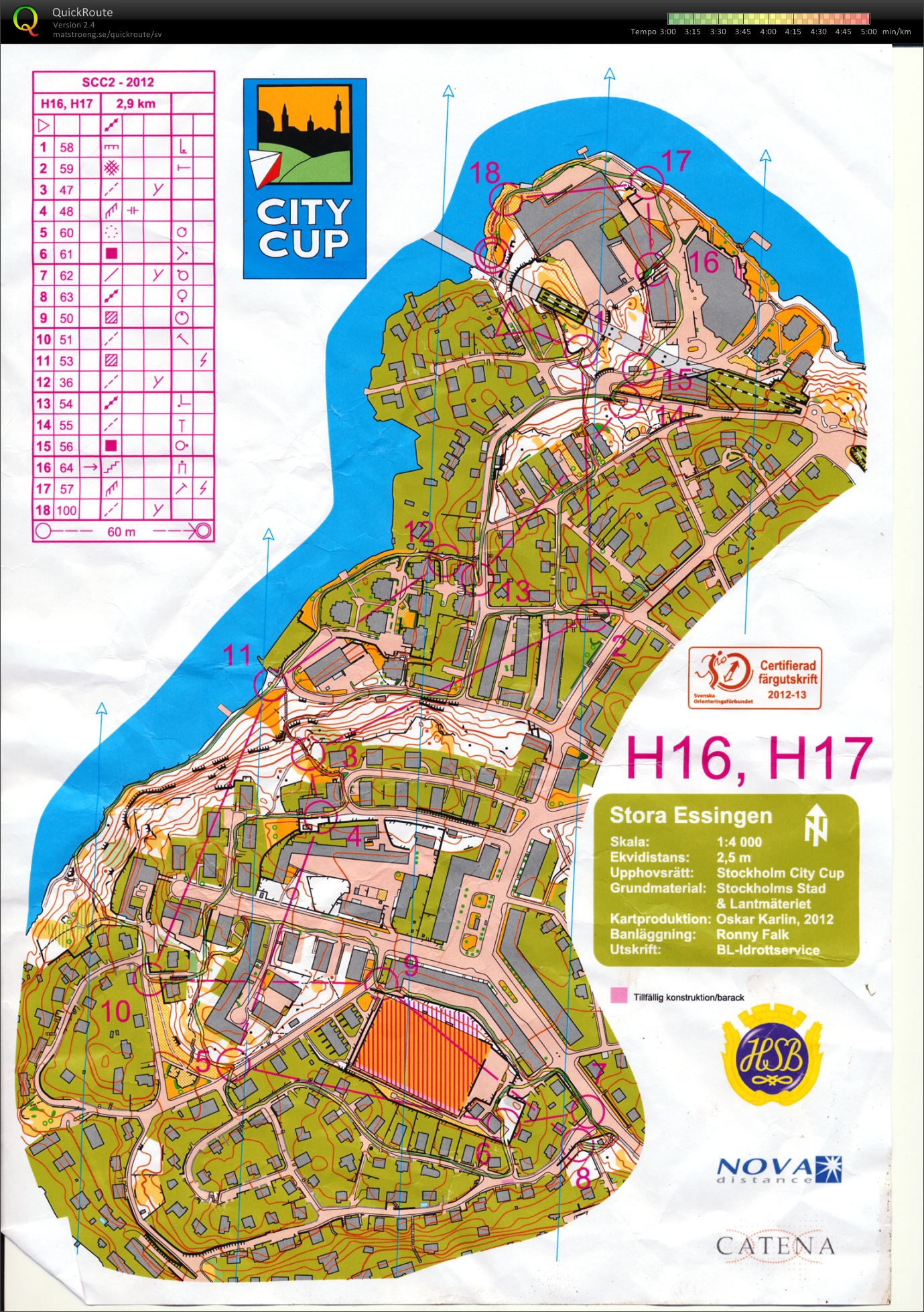 Stockholm City Cup, etapp 2 (30/05/2012)