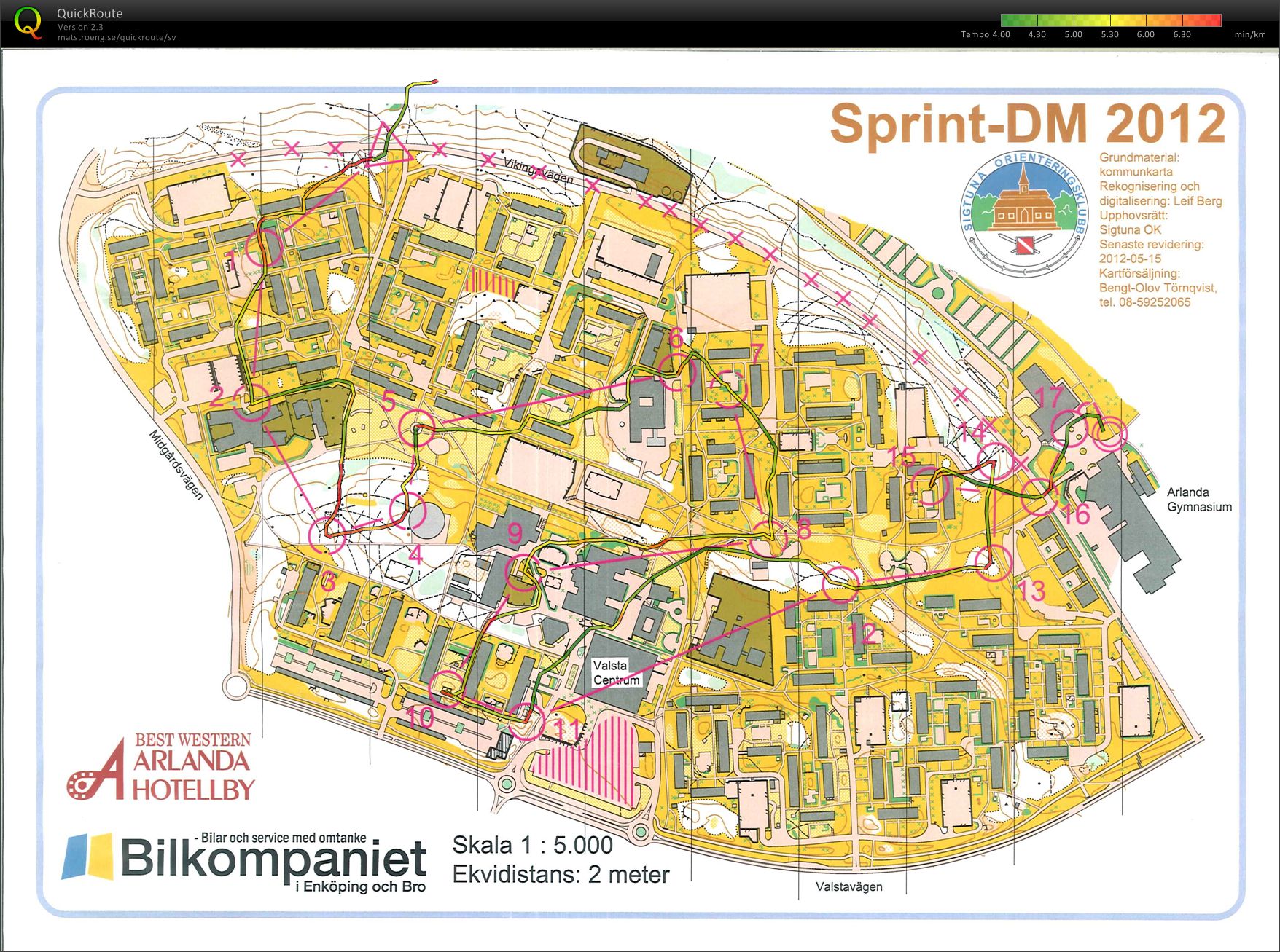 Upplands Sprint DM (31-05-2012)