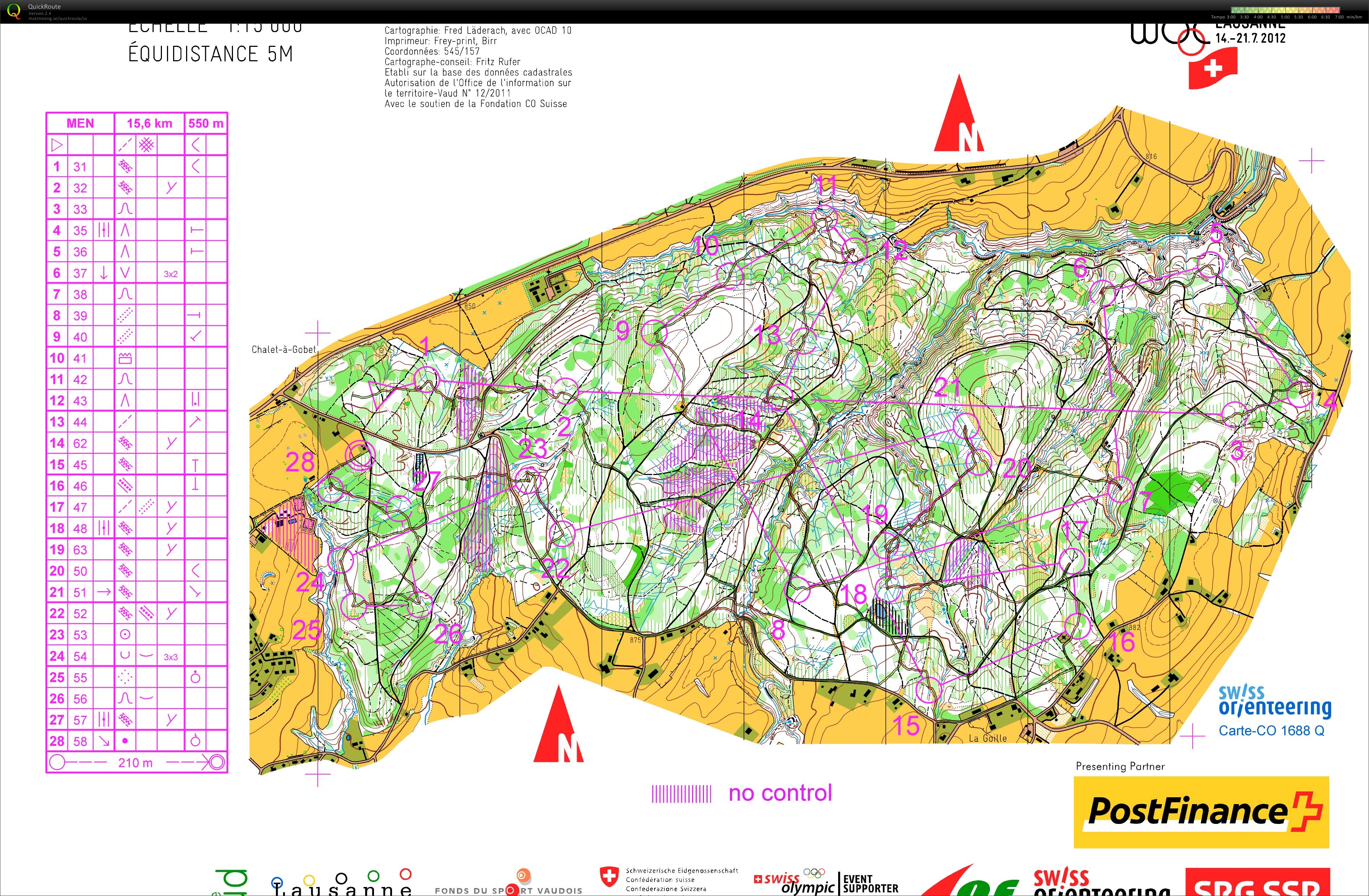 Schweiz VM-lång-test (27/06/2012)